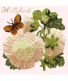 Elizabeth Bradley, Botanical Garden, HOLLYHOCK - 16x16 pollici Elizabeth Bradley - 12