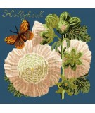 Elizabeth Bradley, Botanical Garden, HOLLYHOCK - 16x16 pollici Elizabeth Bradley - 16