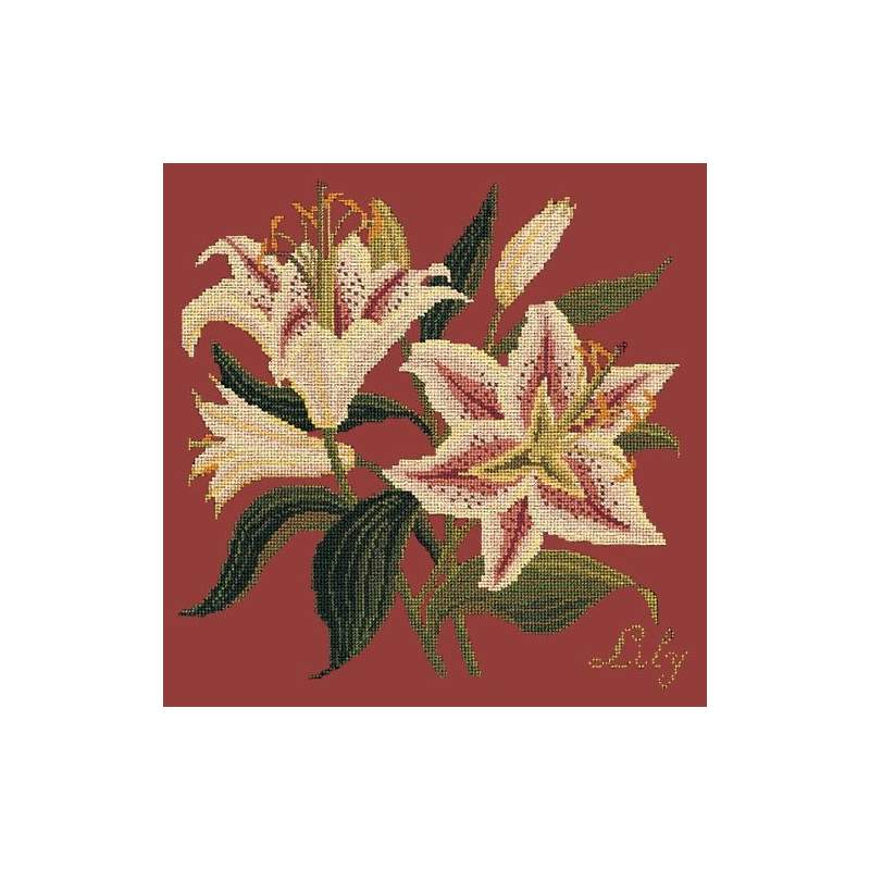 Elizabeth Bradley, Botanical Garden, LILY - 16x16 pollici Elizabeth Bradley - 5