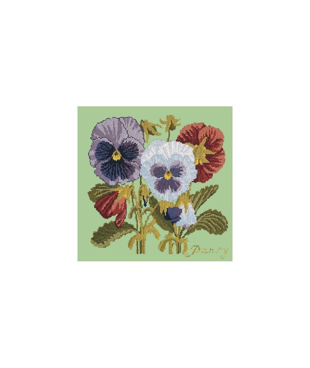 Elizabeth Bradley, Botanical Garden, PANSY - 16x16 pollici Elizabeth Bradley - 9