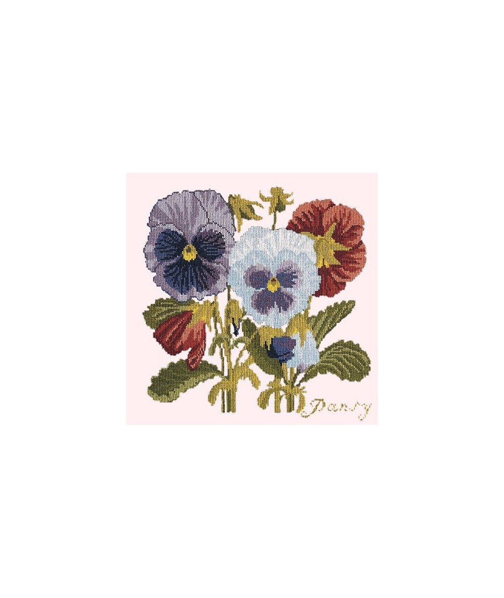 Elizabeth Bradley, Botanical Garden, PANSY - 16x16 pollici Elizabeth Bradley - 12