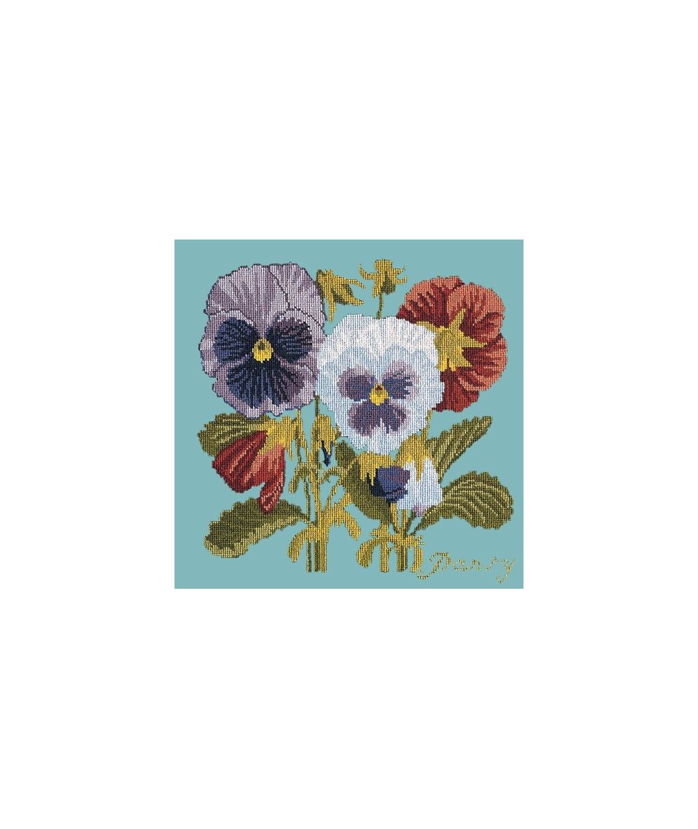 Elizabeth Bradley, Botanical Garden, PANSY - 16x16 pollici Elizabeth Bradley - 15
