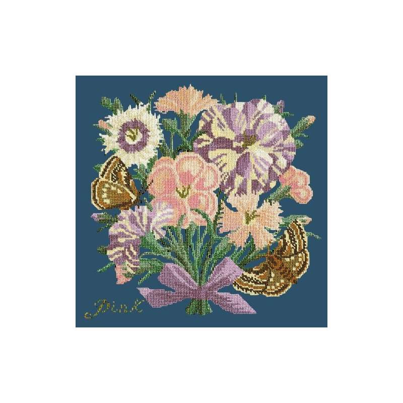 Elizabeth Bradley, Botanical Garden, PINK - 16x16 pollici Elizabeth Bradley - 9