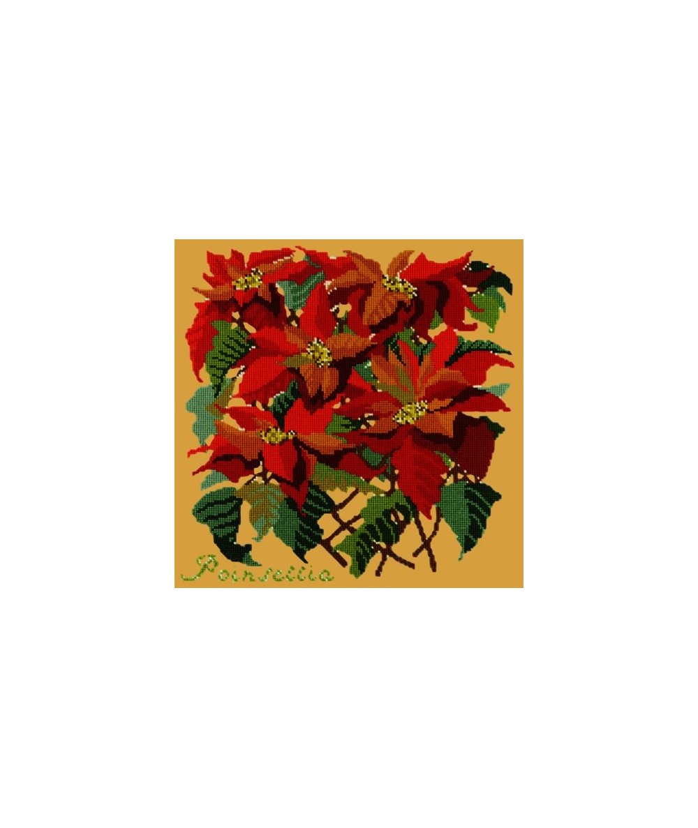 Elizabeth Bradley, Botanical Garden, POINSETTIA - 16x16 pollici Elizabeth Bradley - 13