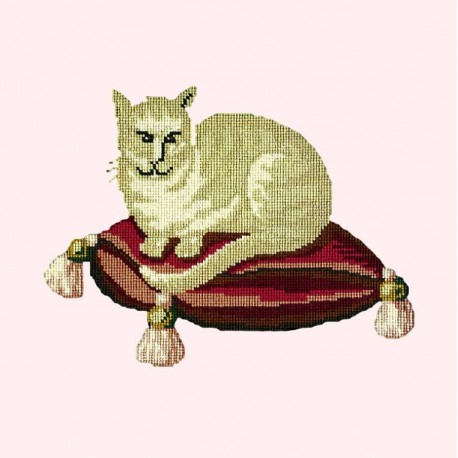 Elizabeth Bradley, Victorian Animals, CREAM CAT - 16x16 pollici Elizabeth Bradley - 6