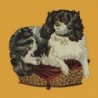 Elizabeth Bradley, Victorian Animals, KING CHARLES SPANIEL - 16x16 pollici Elizabeth Bradley - 7