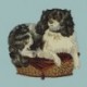Elizabeth Bradley, Victorian Animals, KING CHARLES SPANIEL - 16x16 pollici Elizabeth Bradley - 8