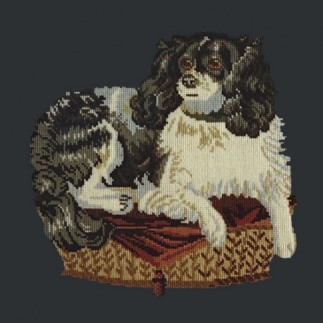 Elizabeth Bradley, Victorian Animals, KING CHARLES SPANIEL - 16x16 pollici Elizabeth Bradley - 10