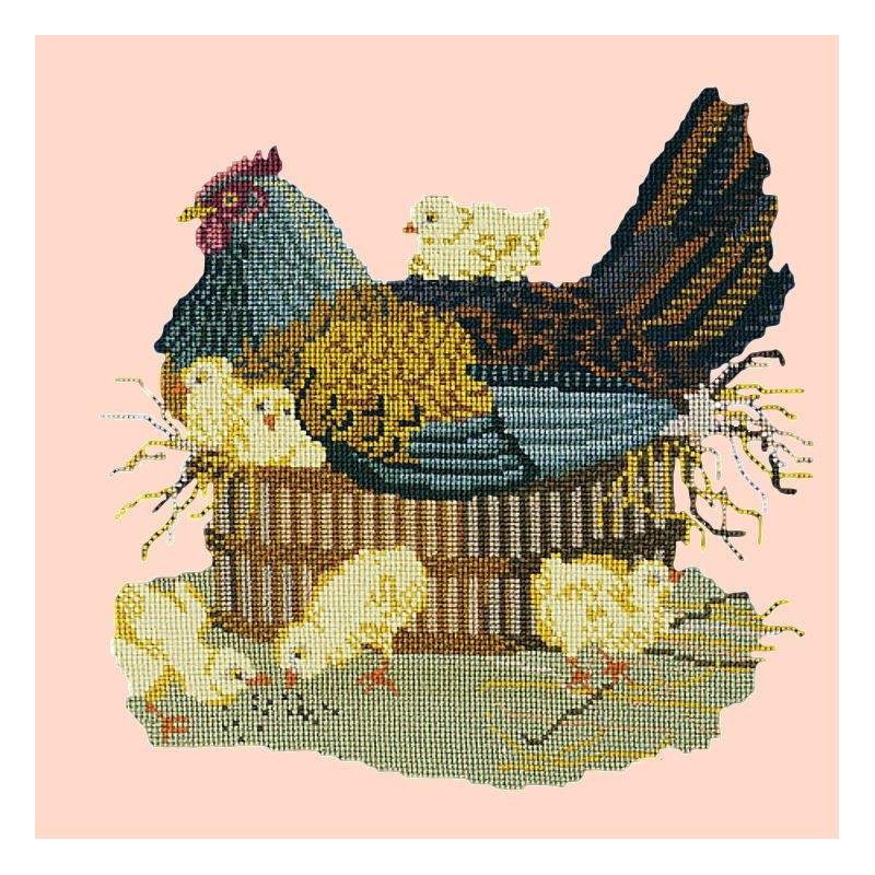Elizabeth Bradley, Victorian Animals, MOTHER HEN - 16x16 pollici Elizabeth Bradley - 3