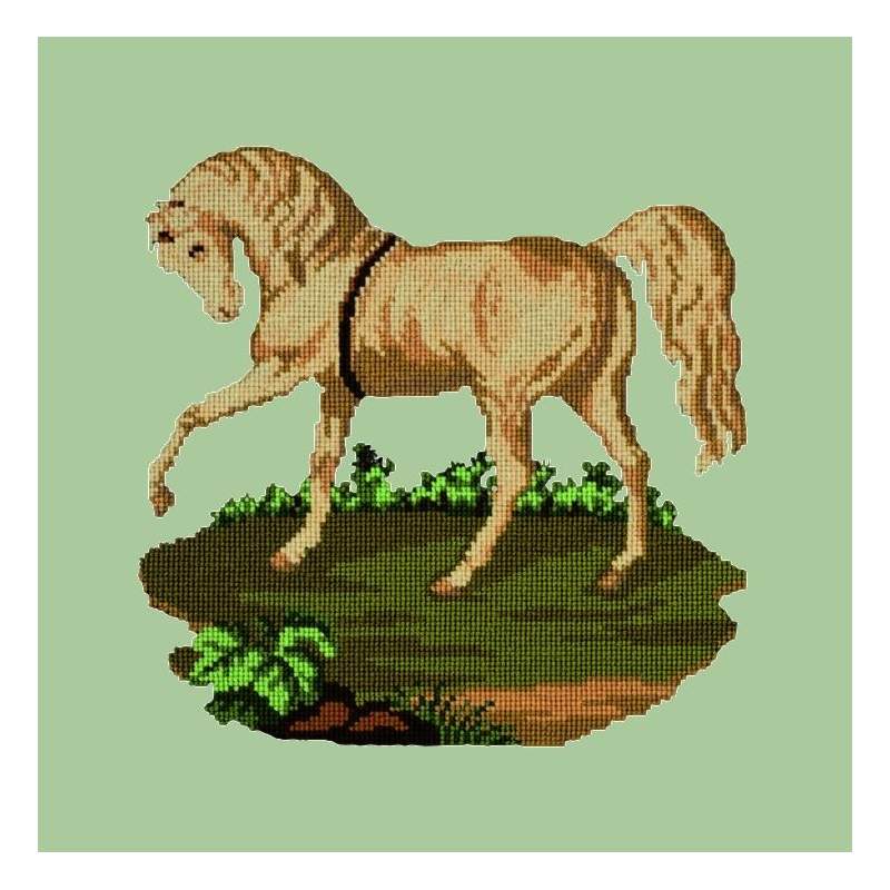 Elizabeth Bradley, Victorian Animals, PALOMINO HORSE - 16x16 pollici Elizabeth Bradley - 5