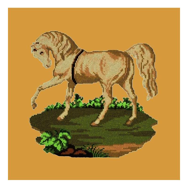 Elizabeth Bradley, Victorian Animals, PALOMINO HORSE - 16x16 pollici Elizabeth Bradley - 7