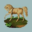 Elizabeth Bradley, Victorian Animals, PALOMINO HORSE - 16x16 pollici Elizabeth Bradley - 8