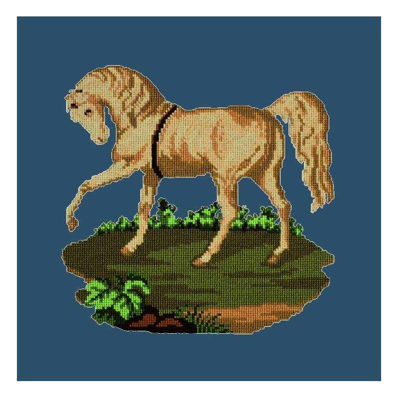 Elizabeth Bradley, Victorian Animals, PALOMINO HORSE - 16x16 pollici Elizabeth Bradley - 9