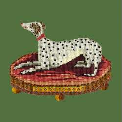 Elizabeth Bradley, Victorian Animals, SPOTTED DOG - 16x16 pollici Elizabeth Bradley - 4