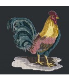 Elizabeth Bradley, Victorian Animals, THE COCKEREL - 16x16 pollici Elizabeth Bradley - 18