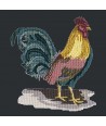 Elizabeth Bradley, Victorian Animals, THE COCKEREL - 16x16 pollici Elizabeth Bradley - 18