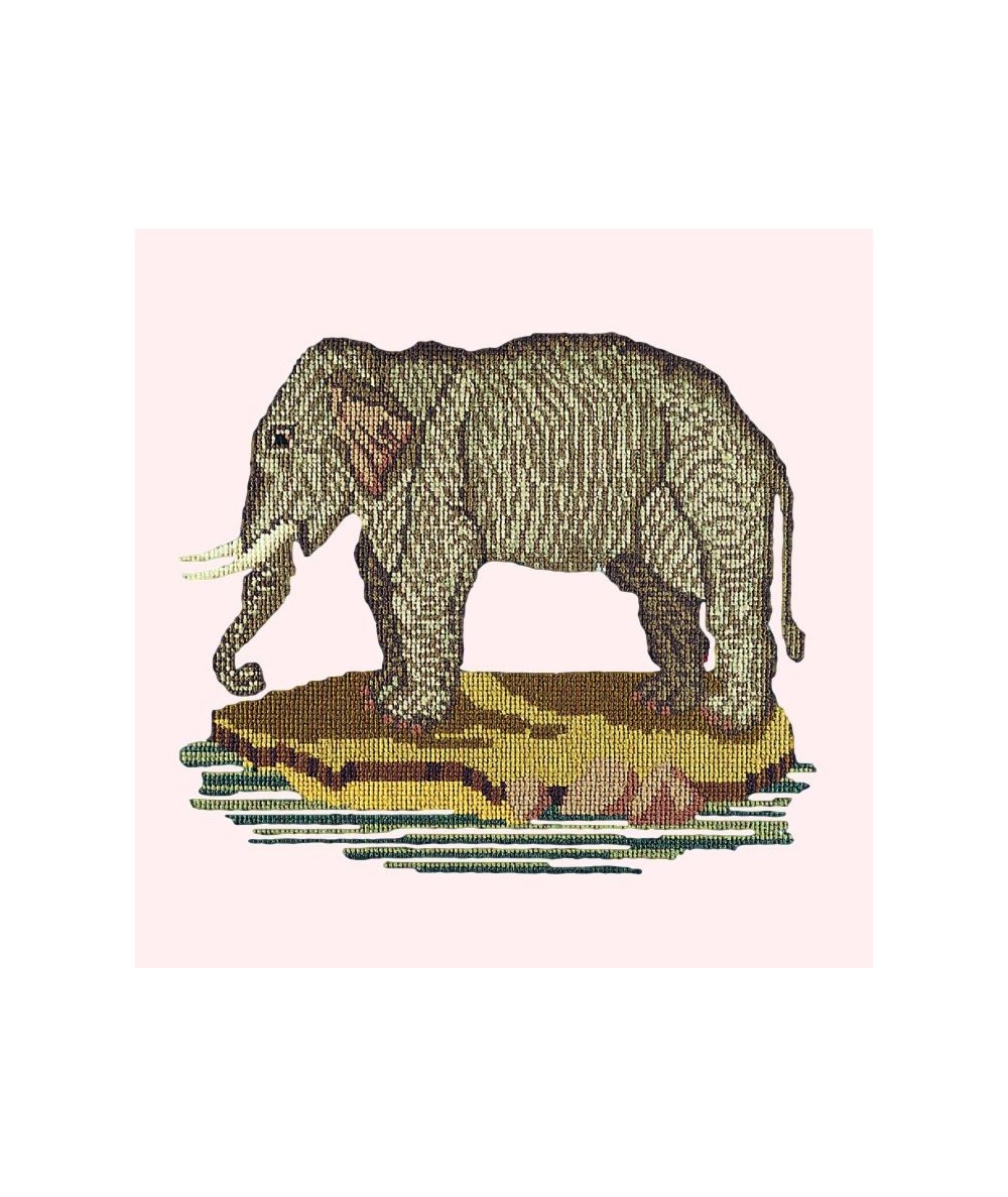 Elizabeth Bradley, Victorian Animals, THE ELEPHANT - 16x16 pollici Elizabeth Bradley - 6