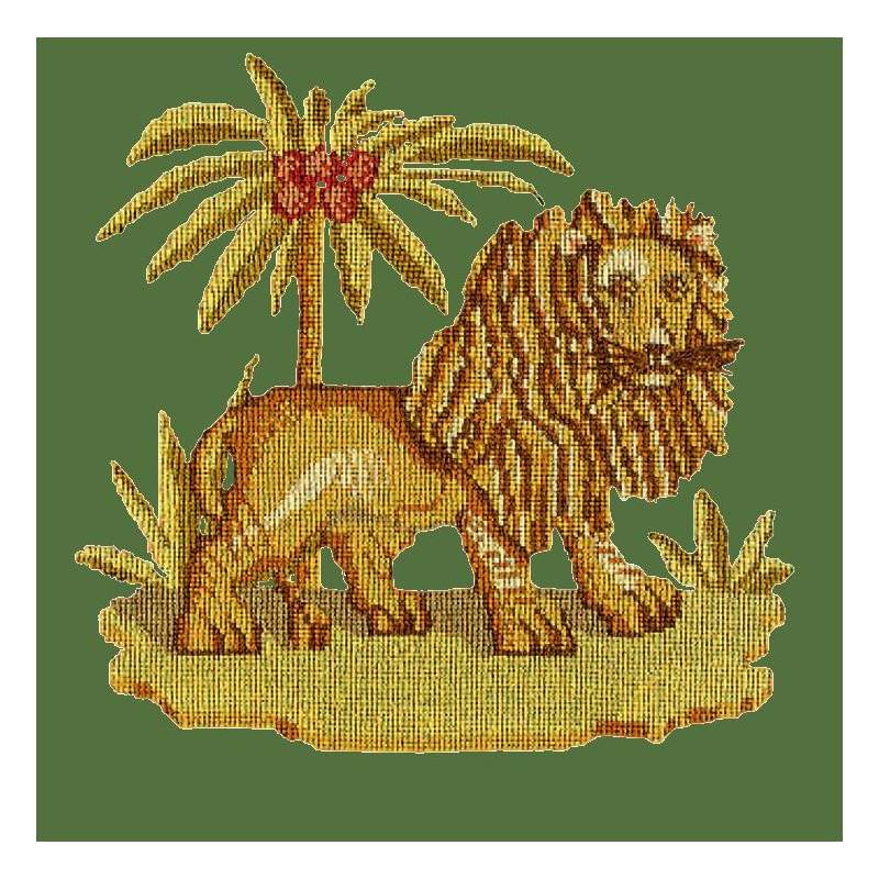 Elizabeth Bradley, Victorian Animals, THE LION - 16x16 pollici Elizabeth Bradley - 4