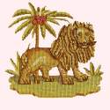 Elizabeth Bradley, Victorian Animals, THE LION - 16x16 pollici Elizabeth Bradley - 6
