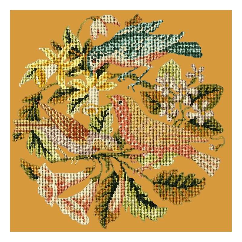Elizabeth Bradley, Victorian Animals, THE THREE BIRDS - 16x16 pollici Elizabeth Bradley - 7