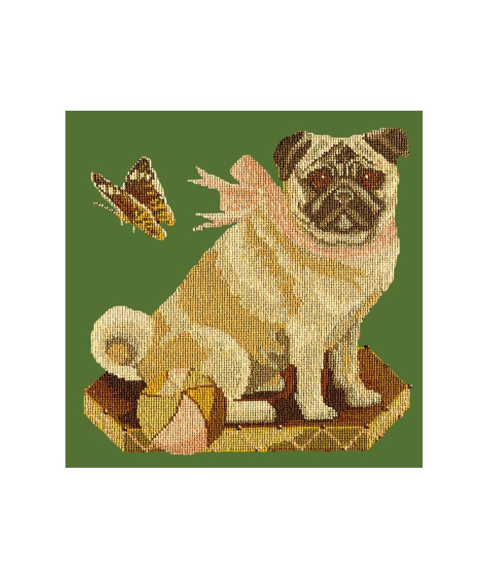 Elizabeth Bradley, Victorian Animals, TOBY THE PUG - 16x16 pollici Elizabeth Bradley - 4