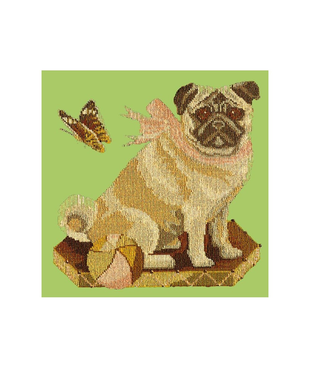 Elizabeth Bradley, Victorian Animals, TOBY THE PUG - 16x16 pollici Elizabeth Bradley - 5
