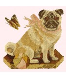 Elizabeth Bradley, Victorian Animals, TOBY THE PUG - 16x16 pollici Elizabeth Bradley - 6