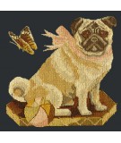 Elizabeth Bradley, Victorian Animals, TOBY THE PUG - 16x16 pollici Elizabeth Bradley - 10