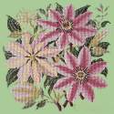 Elizabeth Bradley, Climbing Flower, CLEMATIS - 16x16 pollici Elizabeth Bradley - 9