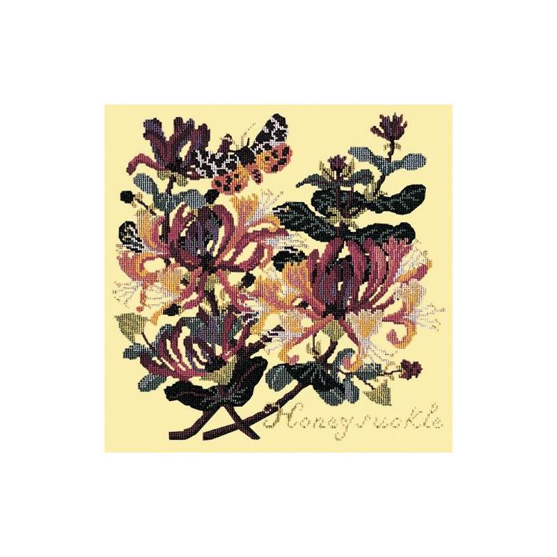 Elizabeth Bradley, Climbing Flower, HONEYSUCKLE - 16x16 pollici Elizabeth Bradley - 10