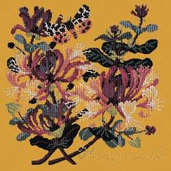 Elizabeth Bradley, Climbing Flower, HONEYSUCKLE - 16x16 pollici Elizabeth Bradley - 13