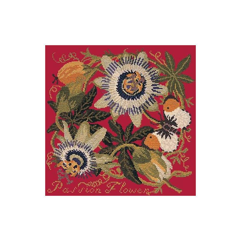 Elizabeth Bradley, Climbing Flower, PASSION FLOWER - 16x16 pollici Elizabeth Bradley - 4