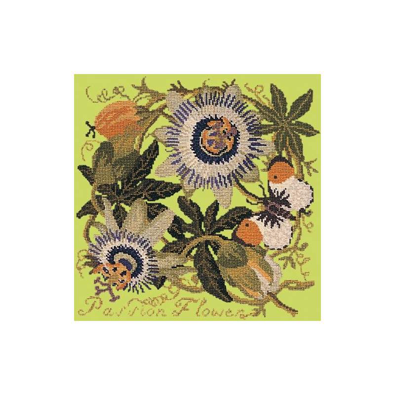 Elizabeth Bradley, Climbing Flower, PASSION FLOWER - 16x16 pollici Elizabeth Bradley - 8