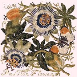 Elizabeth Bradley, Climbing Flower, PASSION FLOWER - 16x16 pollici Elizabeth Bradley - 12