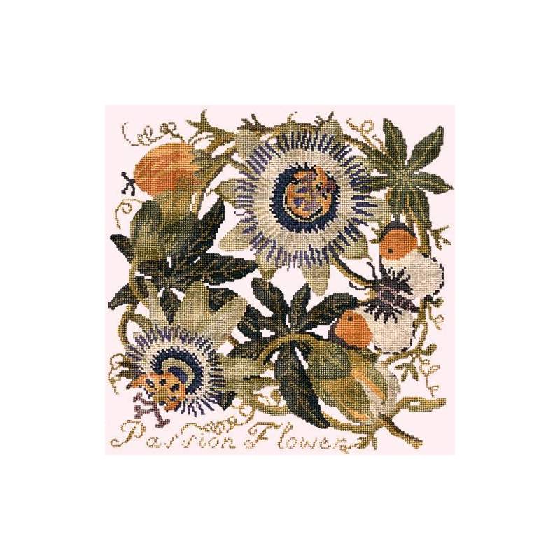 Elizabeth Bradley, Climbing Flower, PASSION FLOWER - 16x16 pollici Elizabeth Bradley - 12