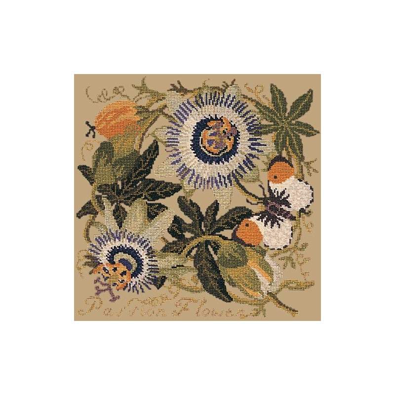 Elizabeth Bradley, Climbing Flower, PASSION FLOWER - 16x16 pollici Elizabeth Bradley - 17