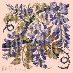 Elizabeth Bradley, Climbing Flower, WISTERIA - 16x16 pollici Elizabeth Bradley - 4