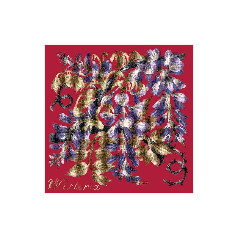 Elizabeth Bradley, Climbing Flower, WISTERIA - 16x16 pollici Elizabeth Bradley - 5