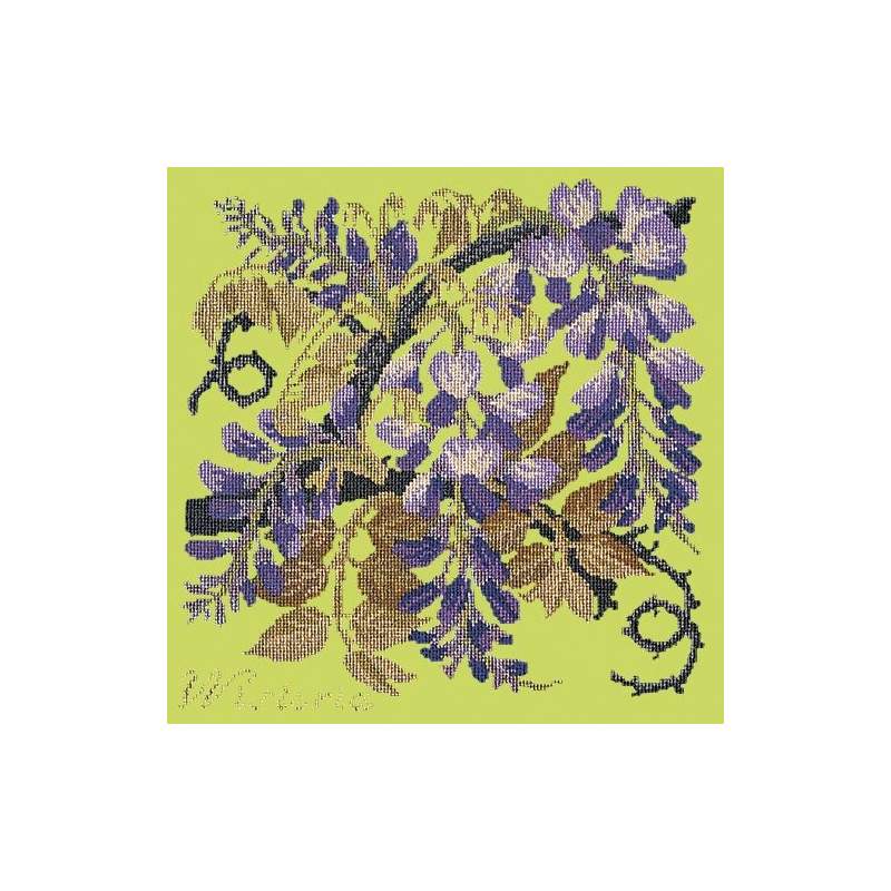 Elizabeth Bradley, Climbing Flower, WISTERIA - 16x16 pollici Elizabeth Bradley - 9