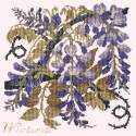 Elizabeth Bradley, Climbing Flower, WISTERIA - 16x16 pollici Elizabeth Bradley - 13