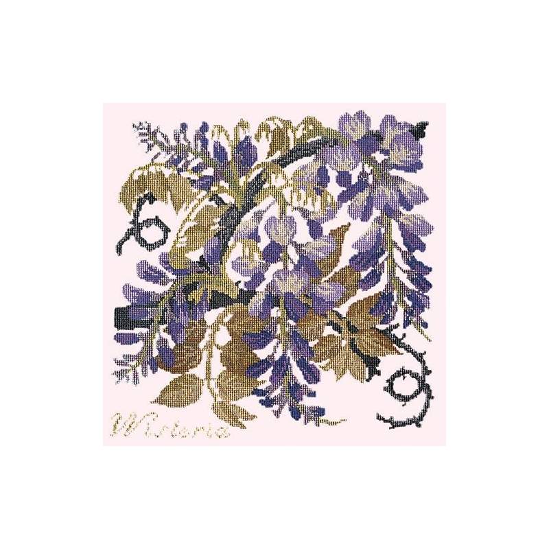 Elizabeth Bradley, Climbing Flower, WISTERIA - 16x16 pollici Elizabeth Bradley - 13