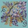 Elizabeth Bradley, Climbing Flower, WISTERIA - 16x16 pollici Elizabeth Bradley - 16