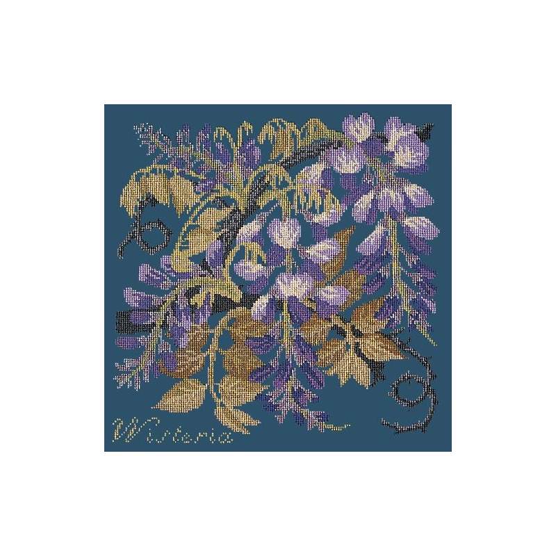 Elizabeth Bradley, Climbing Flower, WISTERIA - 16x16 pollici Elizabeth Bradley - 17