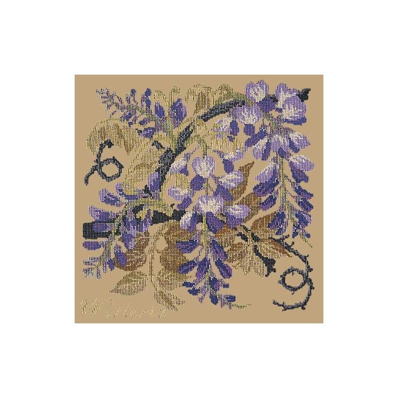 Elizabeth Bradley, Climbing Flower, WISTERIA - 16x16 pollici Elizabeth Bradley - 18