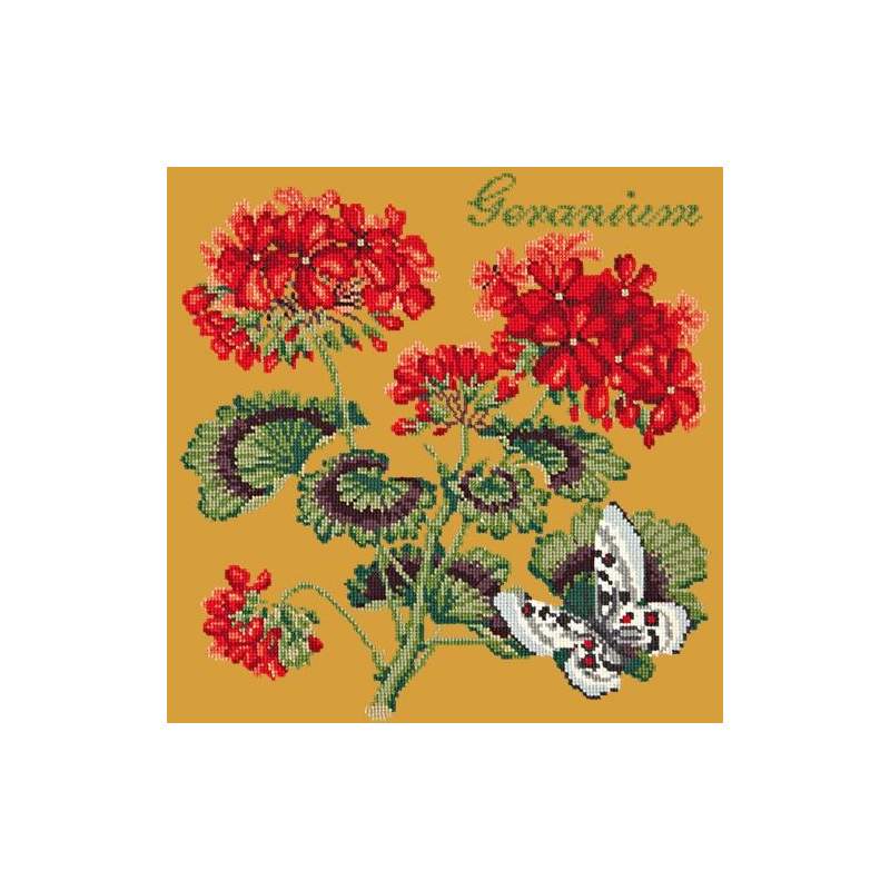 Elizabeth Bradley, Cottage Garden, GERANIUM - 16x16 pollici Elizabeth Bradley - 13