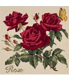 Elizabeth Bradley, Cottage Garden, ROSE - 16x16 pollici Elizabeth Bradley - 12