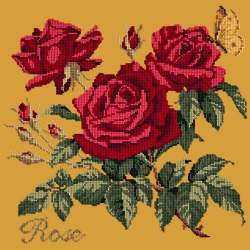Elizabeth Bradley, Cottage Garden, ROSE - 16x16 pollici Elizabeth Bradley - 13