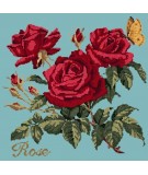 Elizabeth Bradley, Cottage Garden, ROSE - 16x16 pollici Elizabeth Bradley - 15