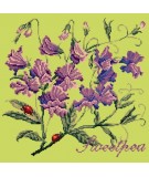 Elizabeth Bradley, Cottage Garden, SWEETPEA - 16x16 pollici Elizabeth Bradley - 8