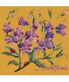 Elizabeth Bradley, Cottage Garden, SWEETPEA - 16x16 pollici Elizabeth Bradley - 13